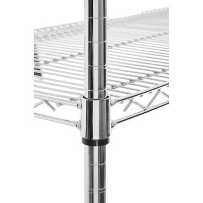 Frankfurt 4 Tier Metal Shelf Unit