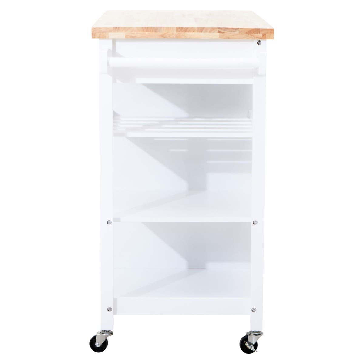 Frankfurt White Kitchen Trolley