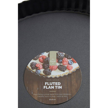 Mari Non Stick 28cm Loose Base Flan and Quiche Tin
