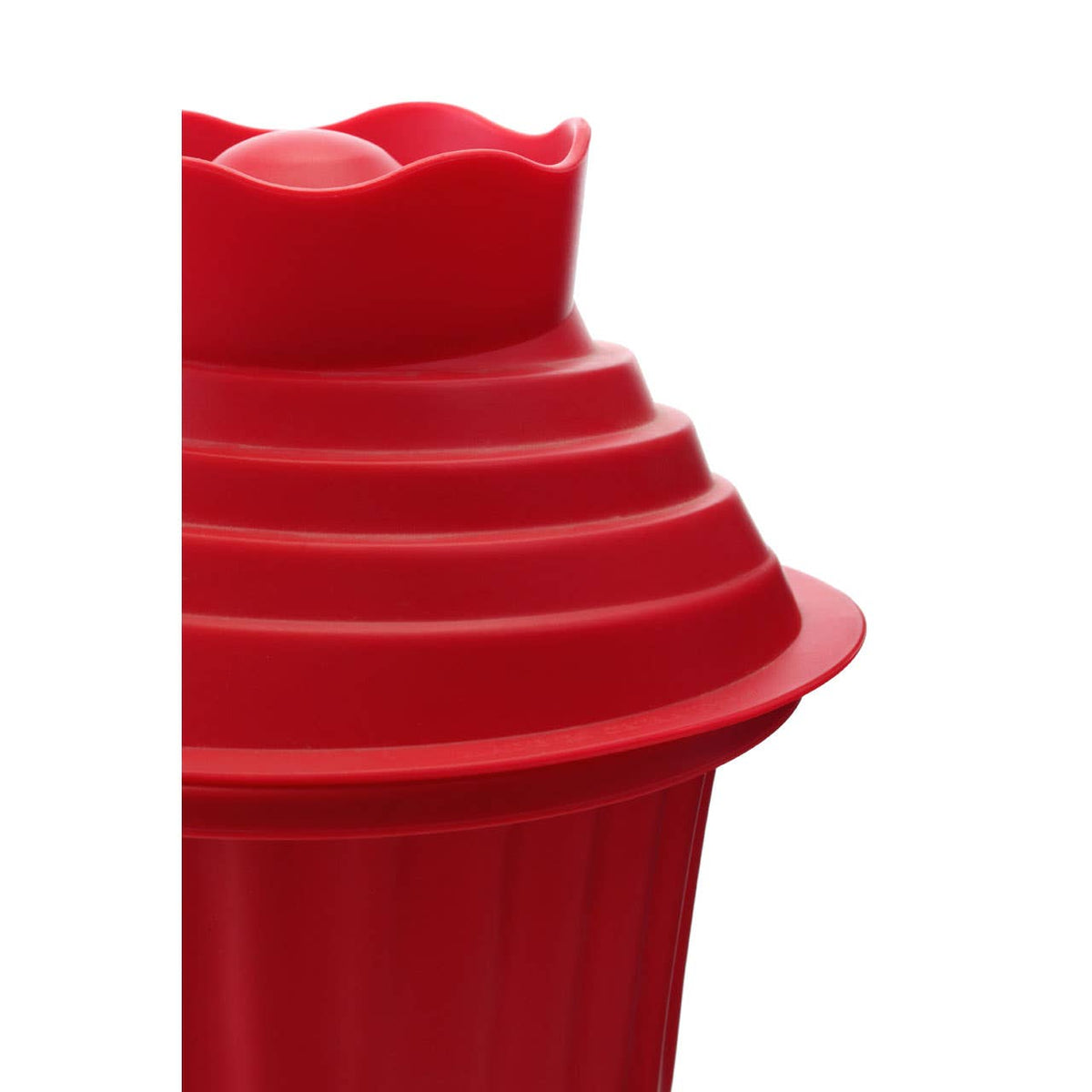 Hallie Giant Cupcake Silicone Mould Set - Red
