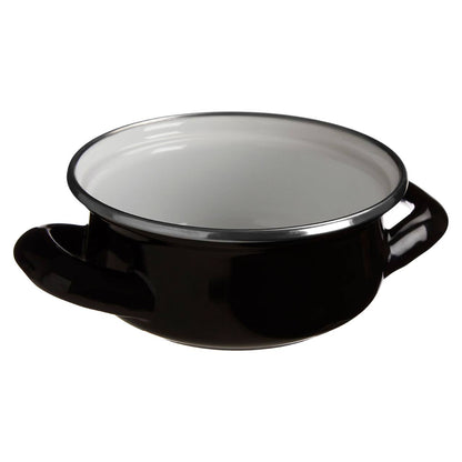 Porter Enamel Mini Casserole Dish - Black