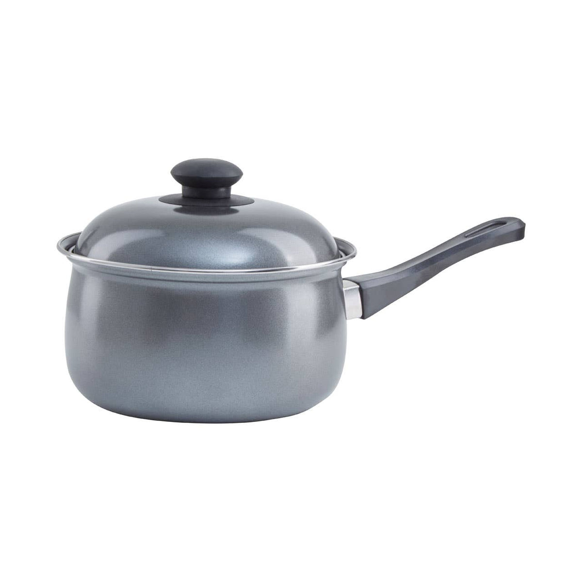 Viggo 5 Piece Silver Non Stick Cookware Set