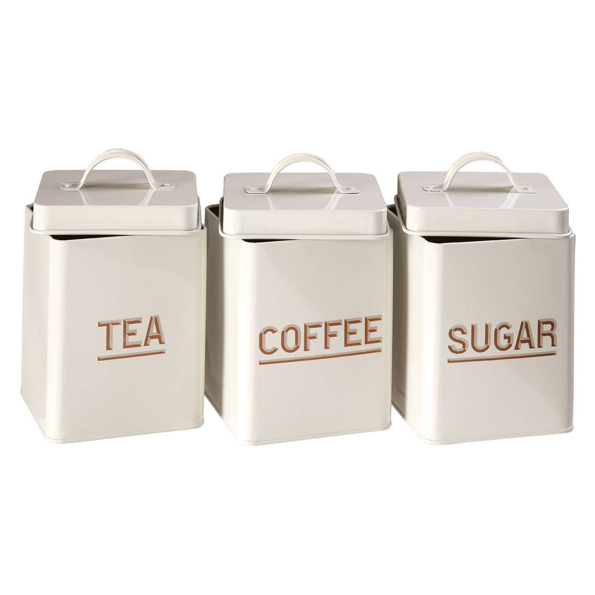 Easton 5 Piece Kitchen Storage Set - Grey, W29 x H33cm