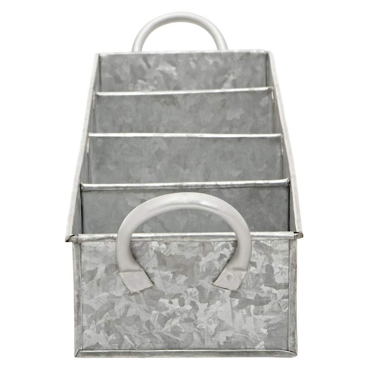 Drummond 4 Compartment Galvanised Steel Rectangular Tray