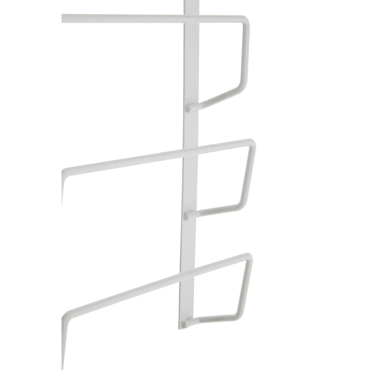 Sorello White Iron Hanging Pan Lid Rack