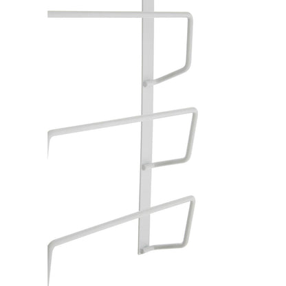 Sorello White Iron Hanging Pan Lid Rack