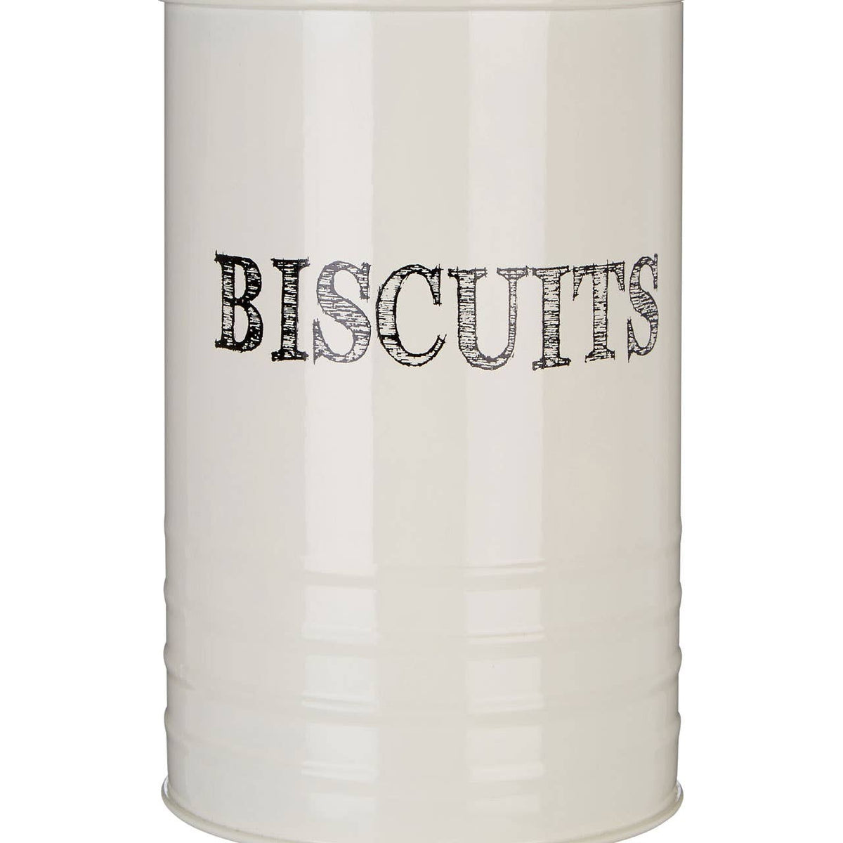 Sketch Cream Biscuit Canister