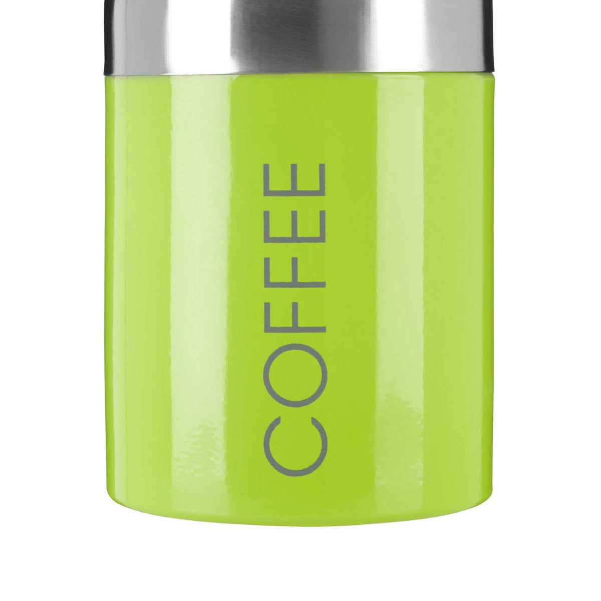 Liberty Lime Green Enamel Tea Coffee and Sugar Canister Set
