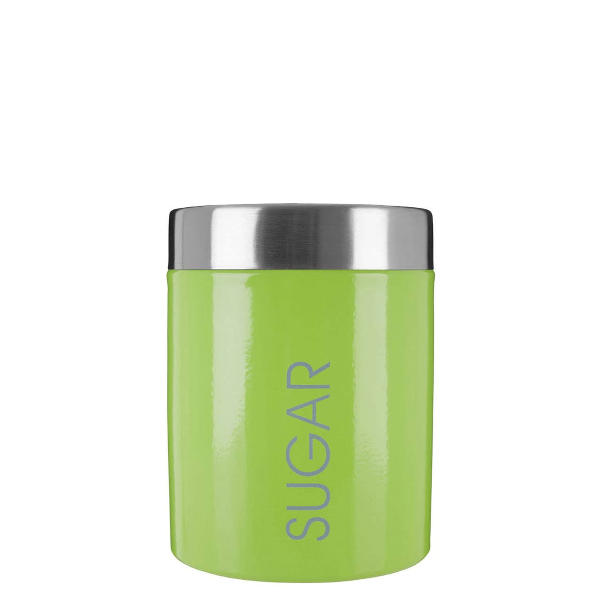 Liberty Lime Green Enamel Sugar Canister
