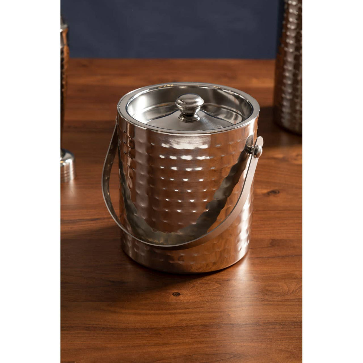 Ice Bucket With Lid And Handle