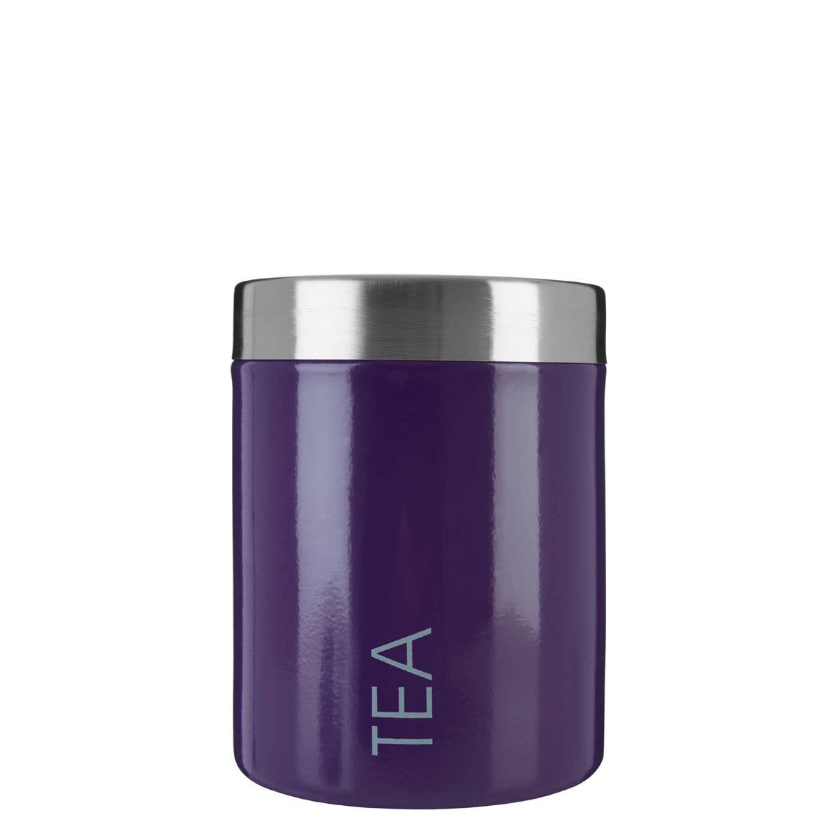 Liberty Purple Enamel Tea Canister