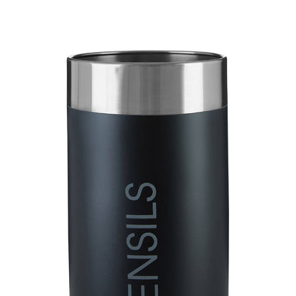 Liberty Black Enamel Utensil Holder