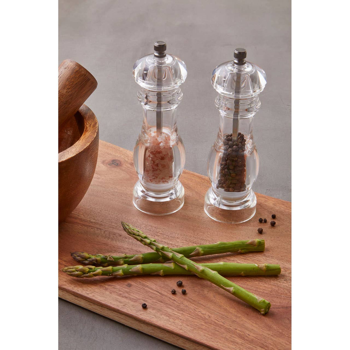 Cody Small Acrylic Salt And Pepper Mill Set