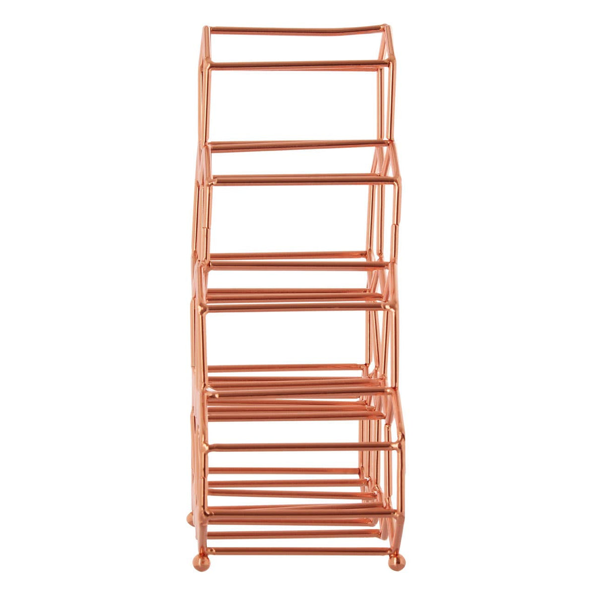 Vertex 10 Bottle Copper Plated Spice Rack