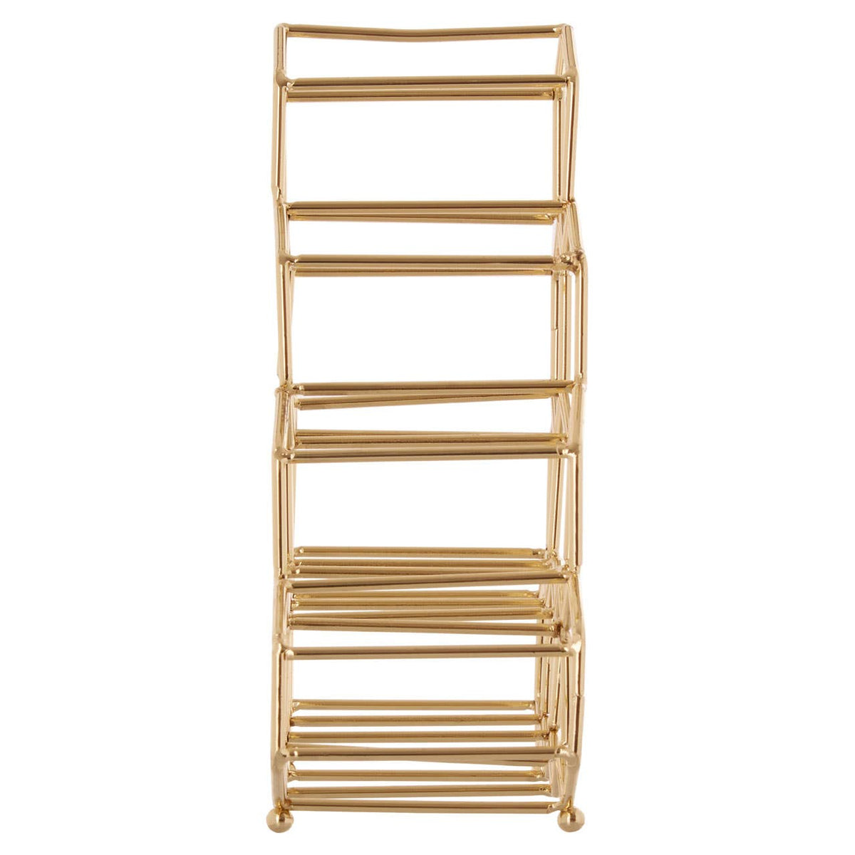 Vertex 10 Bottle Gold Finish Spice Rack