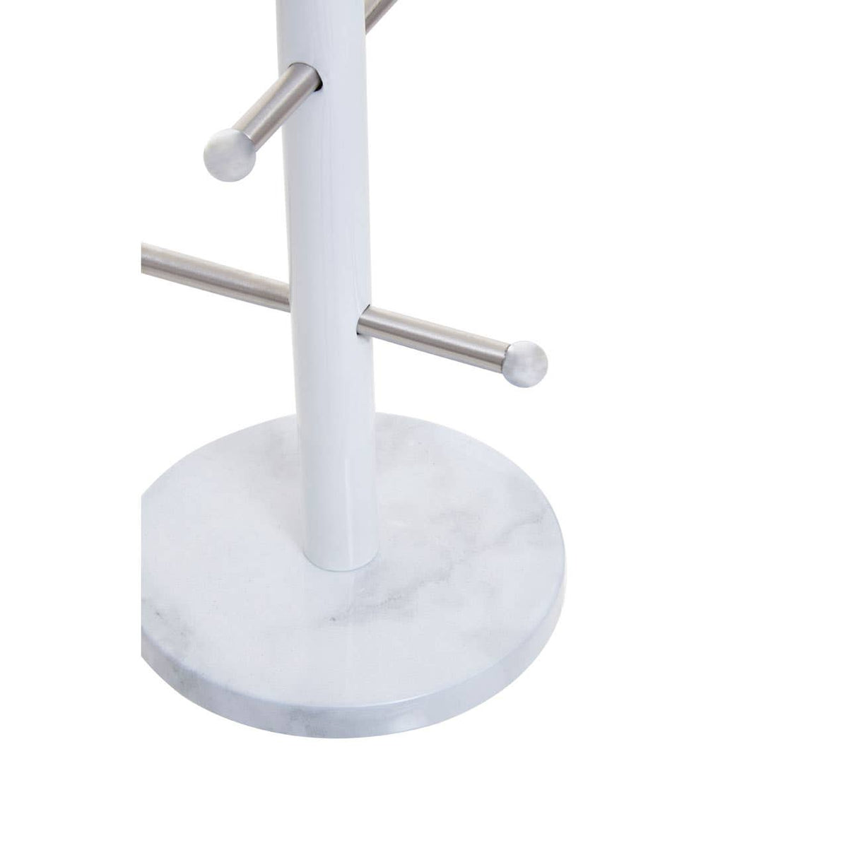 Easton Marble Effet and Silver Mug Tree