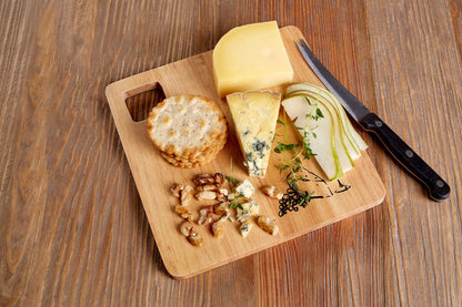 Mono Wooden Cheese Board with Knife Set