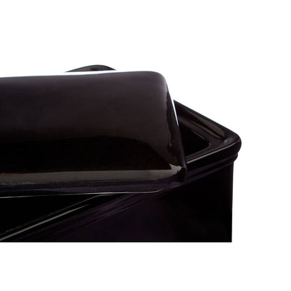 Vintage Home Black Dolomite Bread Crock