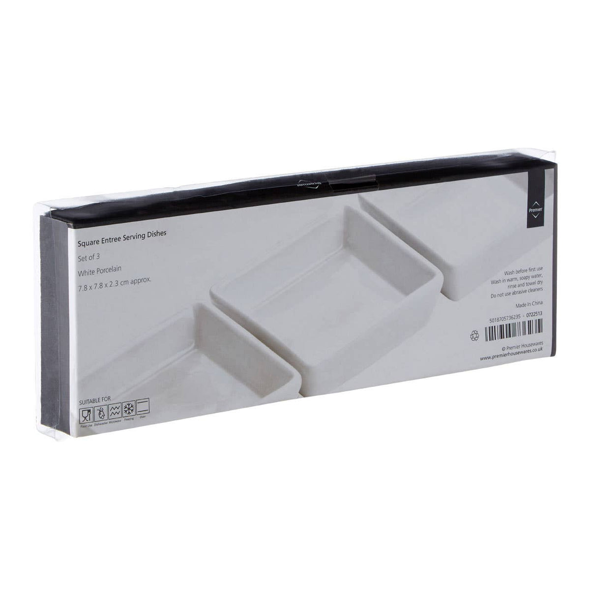 Dela Set Of 3 Anti Pasti Serving Dishes