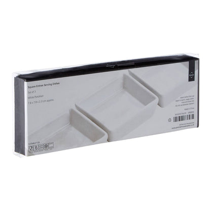 Dela Set Of 3 Anti Pasti Serving Dishes
