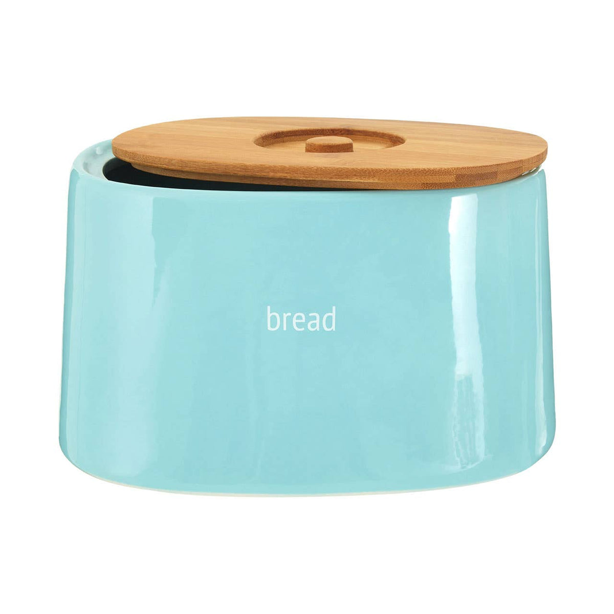 Fletcher Blue Ceramic Bread Bin