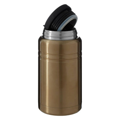 Manhattan Gold Finish Food Flask