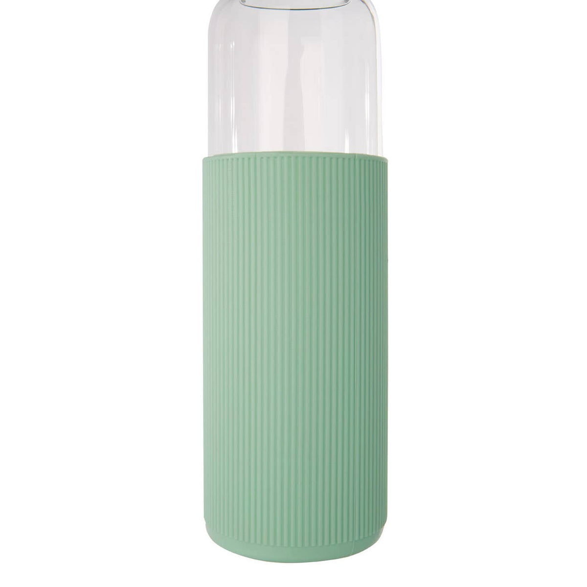 Mimo Glass Bottle With Mint Silicone Sleeve