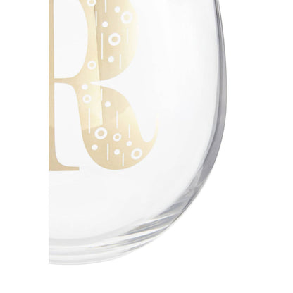 Claro Letter R Curved Tumbler