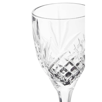 Beaufort Crystal Wine Glasses Set of Four