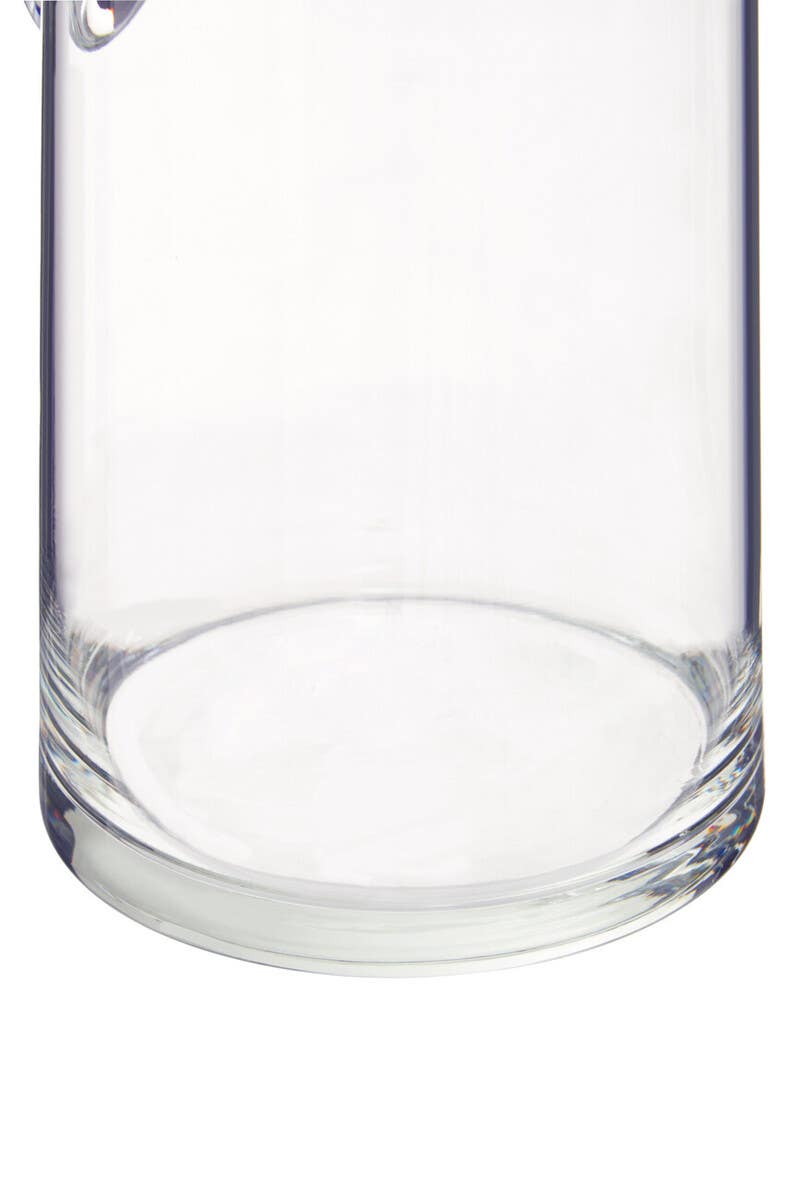 Ambra Clear Glass Pitcher.