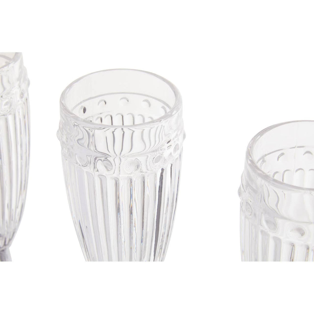 Auclair Set Of Four Champagne Glasses
