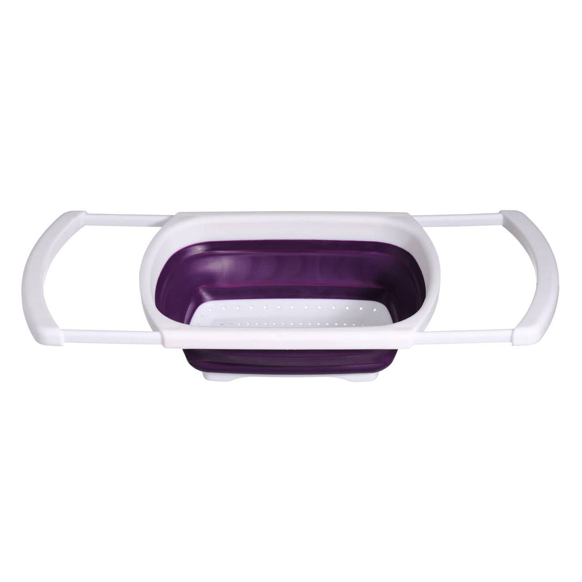 Zing Purple Over Sink Collapsible Colander