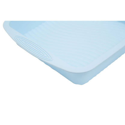 Zing Pastel Blue Square Cake Mould