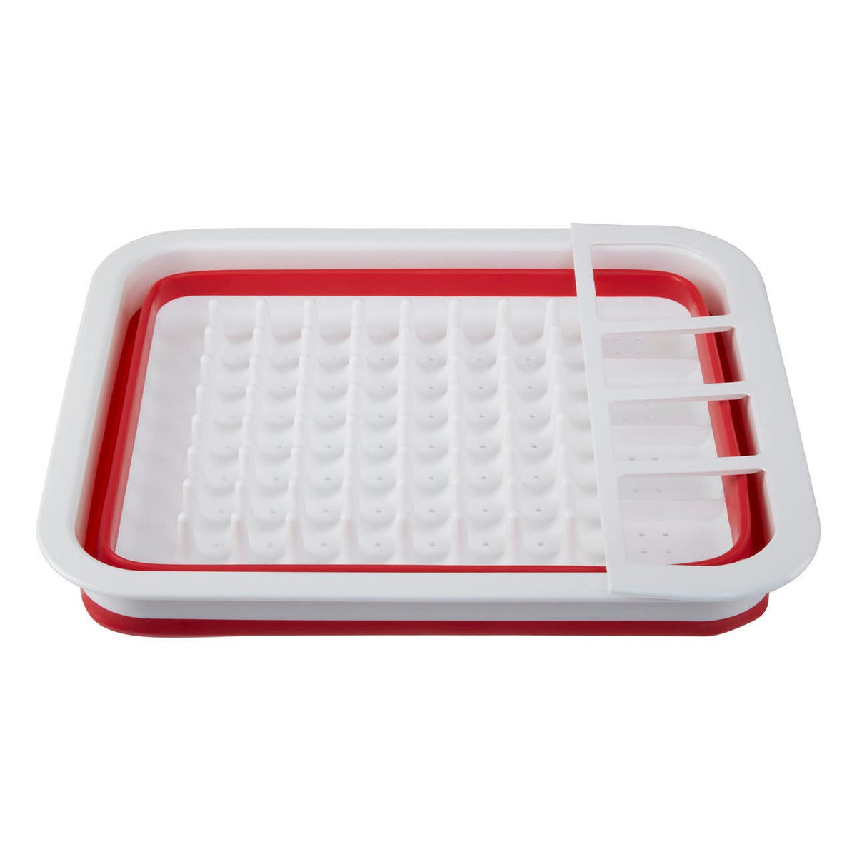 Umbria Collapsible Dish Rack - Red White