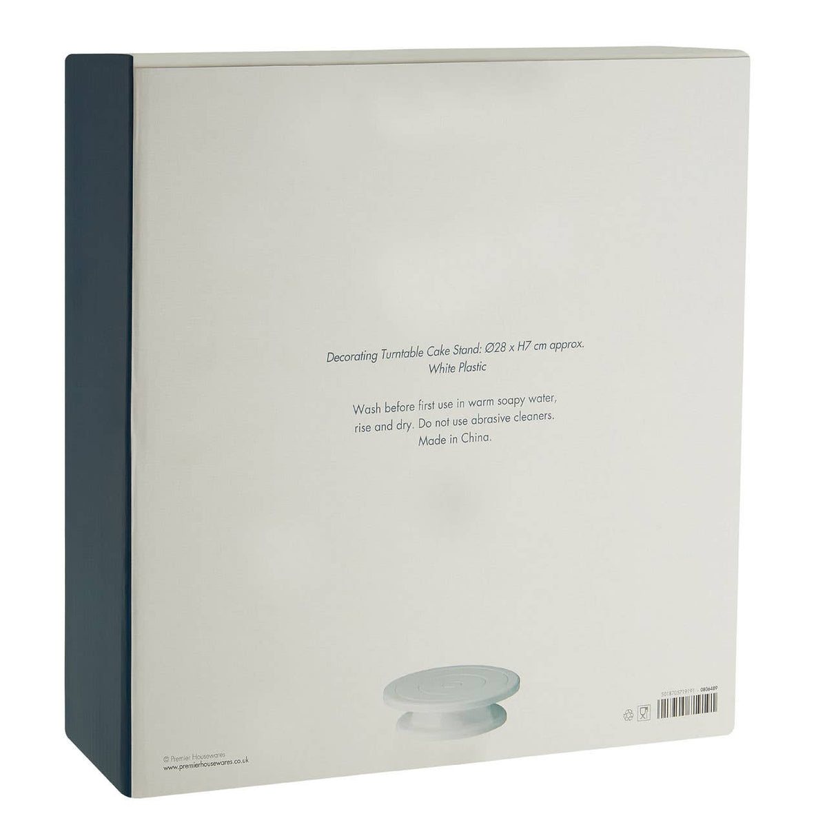 Romm White Cake Decorating Turntable Stand