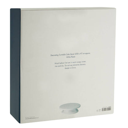 Romm White Cake Decorating Turntable Stand