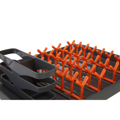 Laurie Dish Drainer - Grey and Orange
