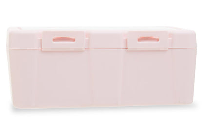 Grub Tub Pink 2 Section Lunch Box
