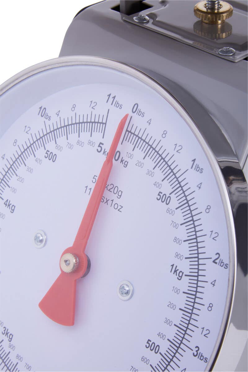 Olivier 5kg Grey Retro Kitchen Scale