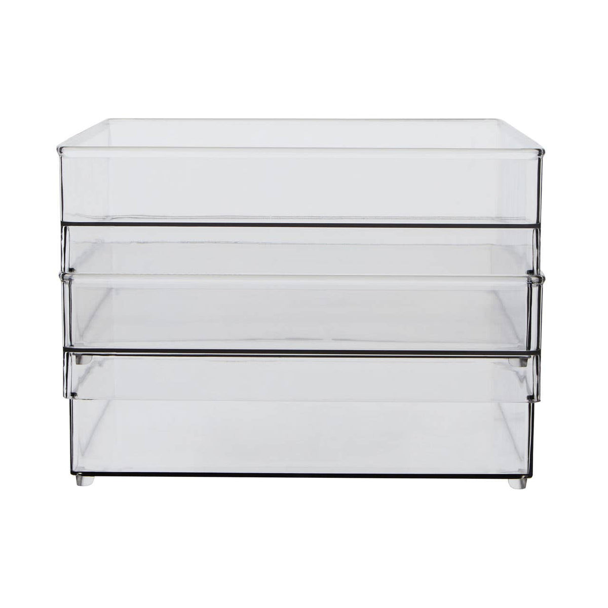 Romm Large Set Of Two Fridge Storage Trays
