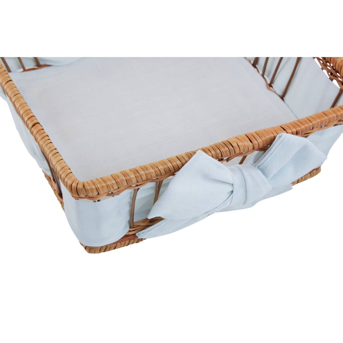 Orla Set Of Two Natural Fern Baskets with Lining