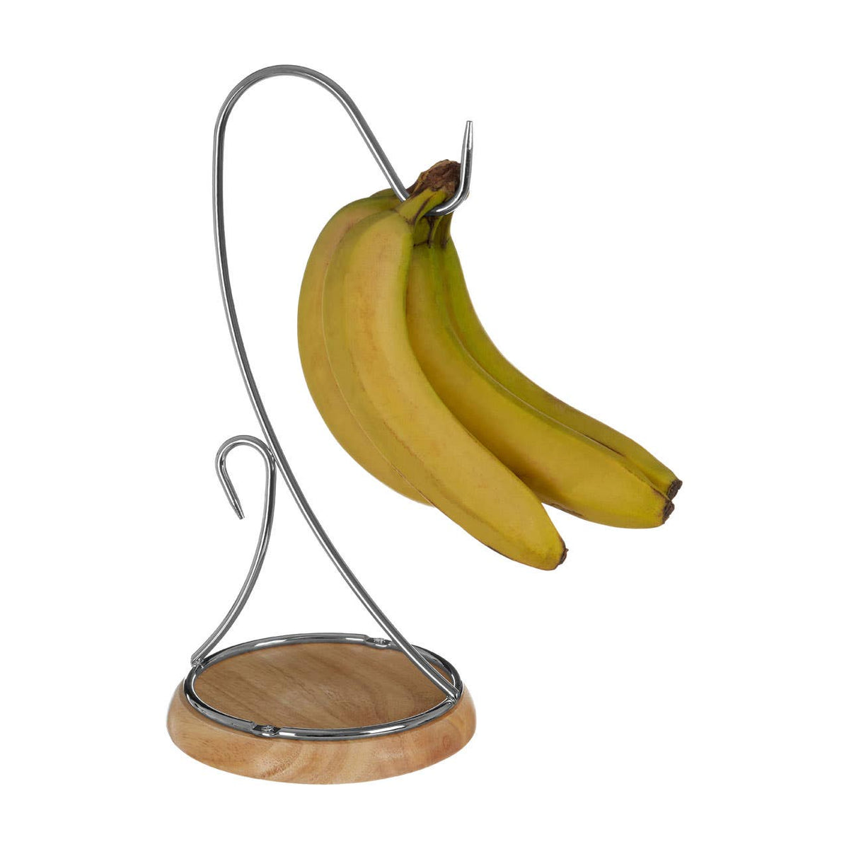 Soka Banana Hanger with Wood Base