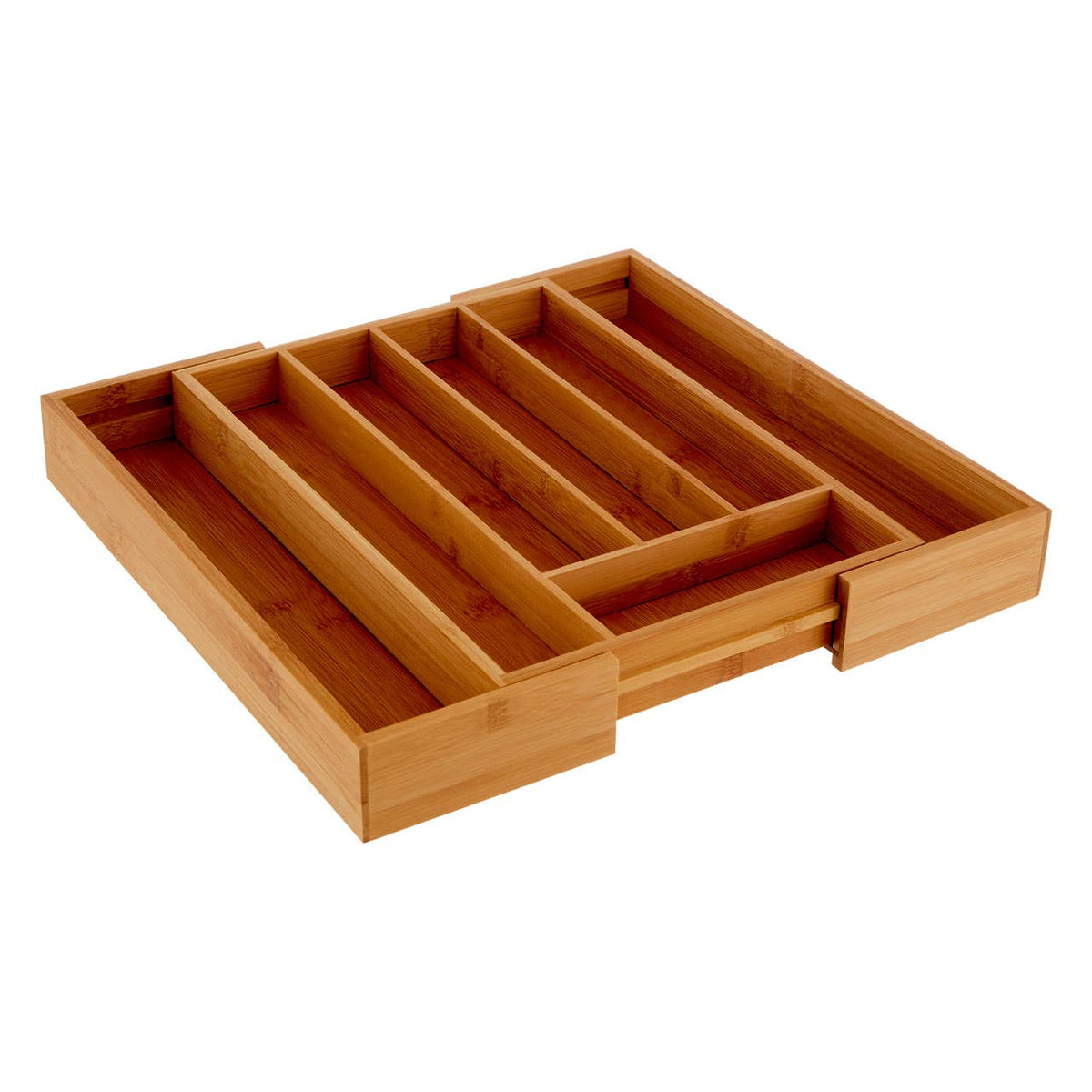 Aleki Bamboo Expandable Small Cutlery Tray