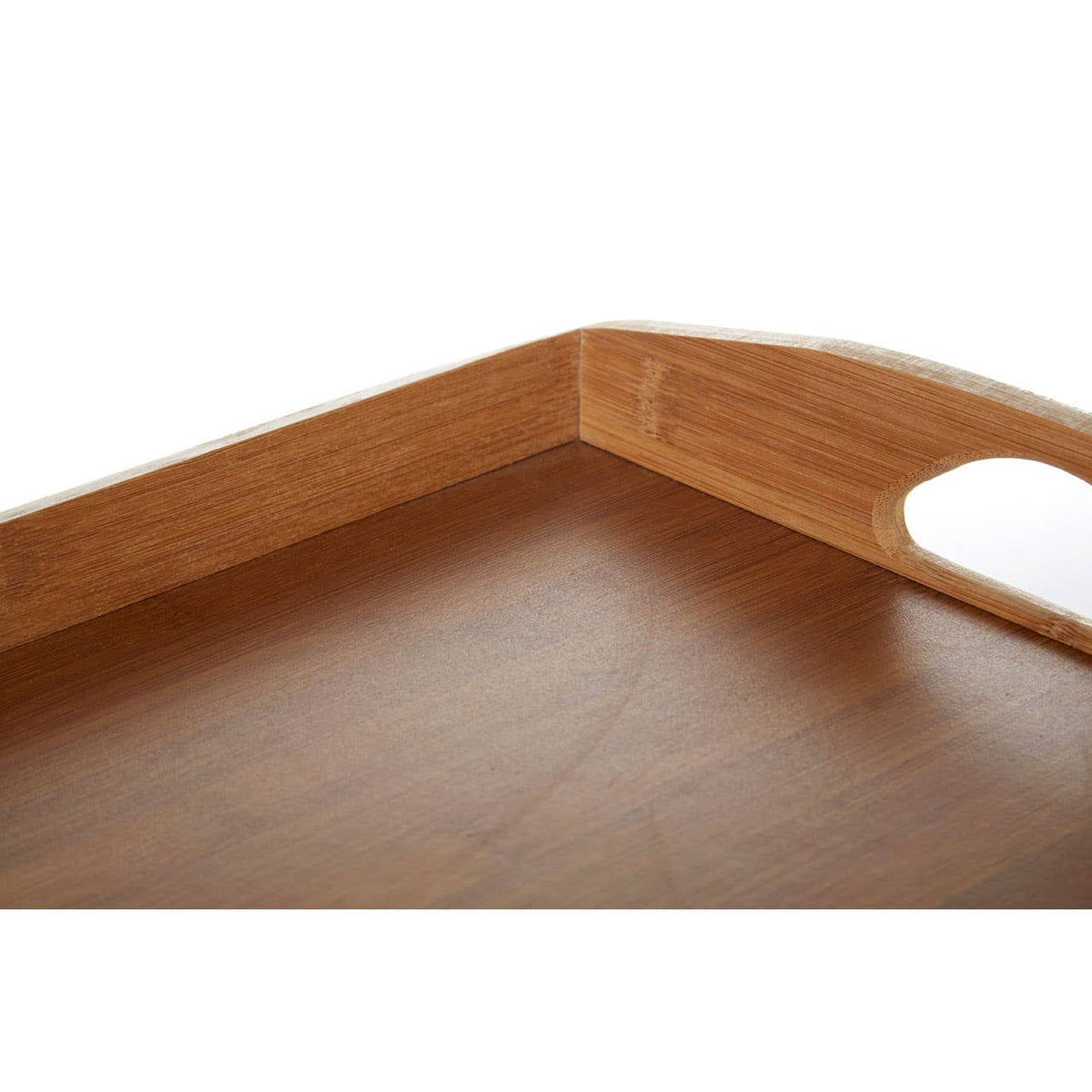 Aleki Bamboo Serving Tray With Handles