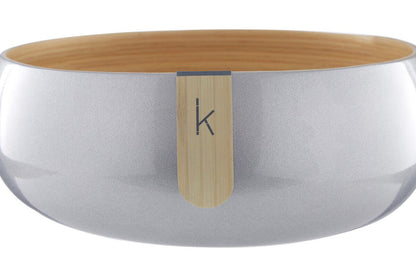 Kyoto Small Silver Bamboo Bowl