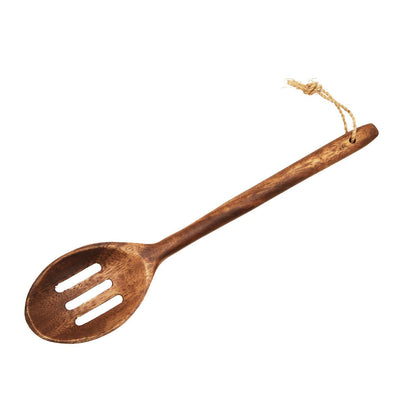 Kora Acacia Wood Slotted Spoon