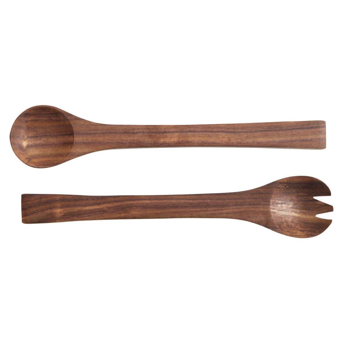 Rosi Sheesham Wood Spoon And Fork Salad Servers