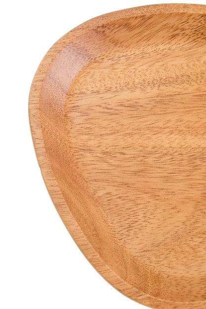Kora Acacia Medium Curved Triangular Serving Dish