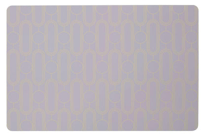 Frosted Deco Set of 4  Lilac Placemats