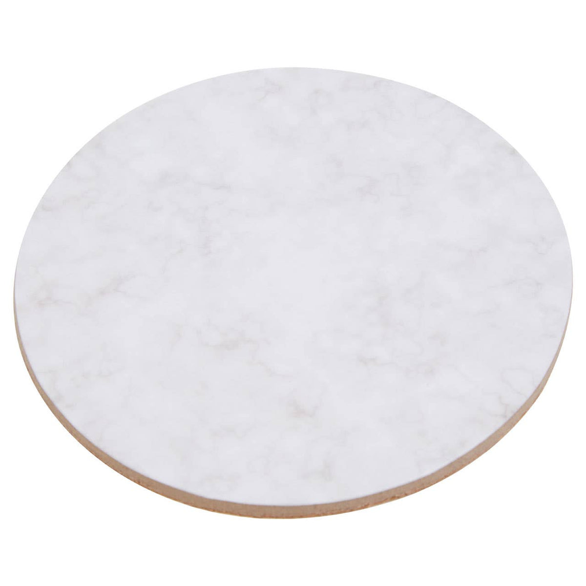 Mimo 6 Piece Marble Effect Assorted Cork Coasters